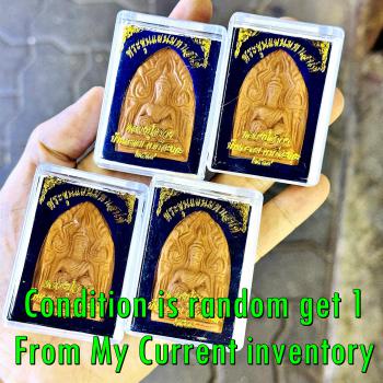 Clay Khunpaen Ashes Guman Boy Casino Lotto Win Be2519 Lp Suang Thai Amulet 16782