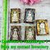 Old Somdej Toh Watphrakaew Pray Naga Protection Garuda Magic Thai Amulet #16793