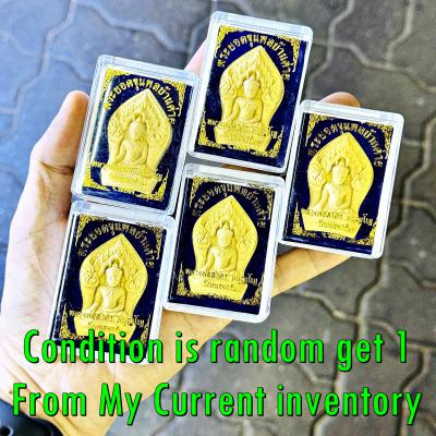 Khunpaen YodKhunPon White Ash Lucky Charm Metta Sakorn Be2552 Thai Amulet #16811