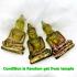 Leklai Naga Eye Cave Healing Stone Ancient Buddha Magic Green Thai Amulet #16854