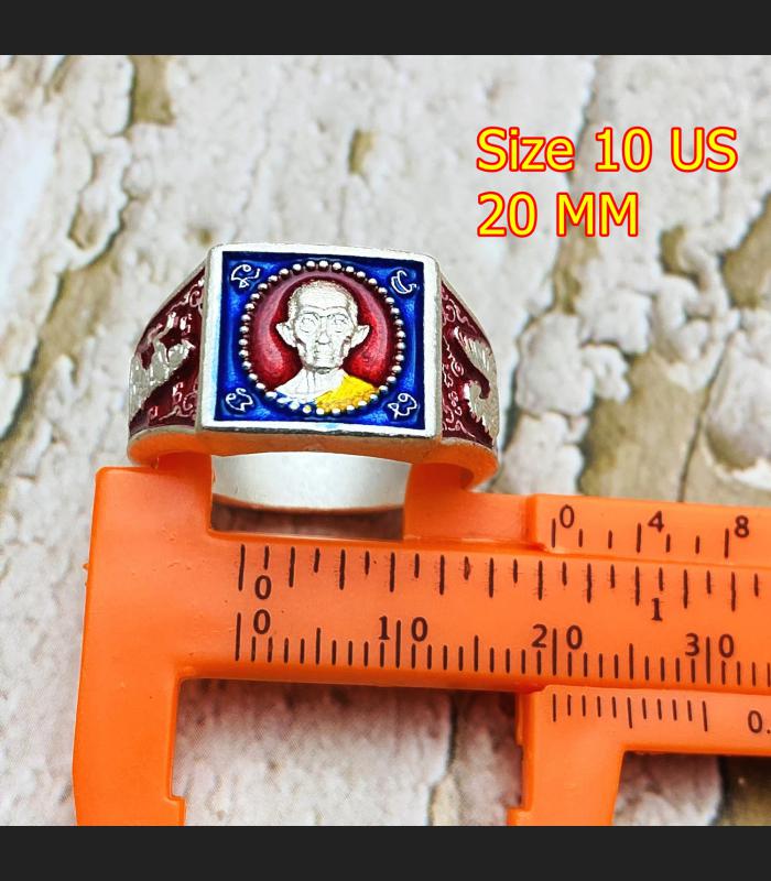 Windfall Gains Casino Win Lotto Gambling Rich Ring Lp Ruay Thai Amulet #16857