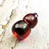 Crystal Healing Cave Stone Naga Eye Leklai Calabash Bottle Red Thai Amulet 16862