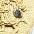 Jumbo Walking Sivali Money Bronze Miniature Klangseng Be2554 Thai Amulet #16867
