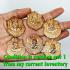 Monk Lucky Medal Yant Money Migic Rich Yantra Lp Kalong Be2550 Thai Amulet 16880