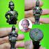 Gambling Win Windfall Rich Magic Mug Be2550 Guman Boy Standing Thai Amulet 16881
