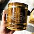 SMALL WOODEN BOX THAI AMULET MONEY POT SAVING CASH FORTUNE RICH LP PERN WATBANGPHA BE2550