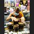 SMALL WOODEN BOX THAI AMULET MONEY POT SAVING CASH FORTUNE RICH LP PERN WATBANGPHA BE2550