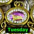 FORTUNE SET 7DAY BIRTH BUDDHA 10K PENDANT THAI AMULET LP PERN WATBANGPHA