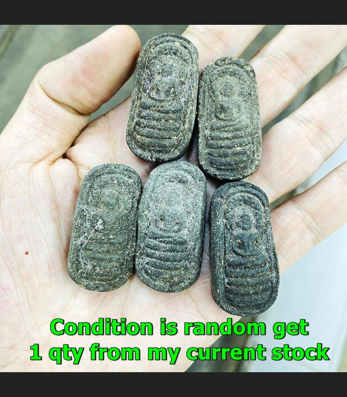 Luck Naga Protection Ac Chum Chikeri Chop 2Yantra Normo Be2497 Thai Amulet 16931