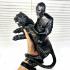 Large Bronze Statue Lp Pern Watbangpha Be2555 Ride Tiger Lucky Thai Amulet 16932