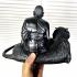 Large Bronze Statue Lp Pern Watbangpha Be2555 Ride Tiger Lucky Thai Amulet 16932