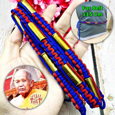 Takrut 9 Bullet Stop Gun Girded Belt Protection Lp Litt Be2547 Thai Amulet 16933