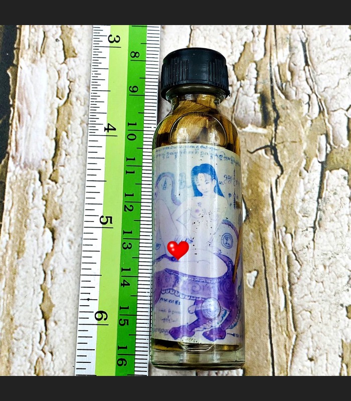 NamManPlai PhetPaYaTon Oil Return Love Attraction Lust Be2553 Thai Amulet #16951