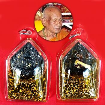 KHUNPAEN PLAI ASHES CHARMING ATTRACTION LOVE THAI AMULET BE2550 OIL LP MASS CHANT WAT NONGKAESORN