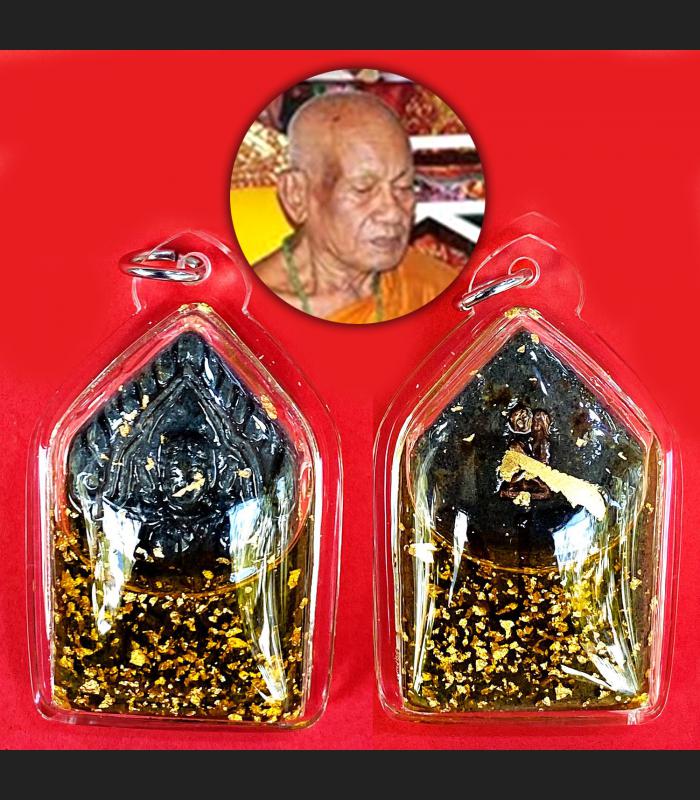 KHUNPAEN PLAI ASHES CHARMING ATTRACTION LOVE THAI AMULET BE2550 OIL LP MASS CHANT WAT NONGKAESORN