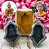 Wessuwan Protect Fortune Be2545 Lp Itt Watjulamani Nawa Black Thai Amulet #16955