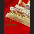 Wessuwan Large Golden Statue Ghost Protection Magic Key 25cm Thai Amulet #16959