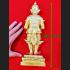 Wessuwan Large Golden Statue Ghost Protection Magic Key 25cm Thai Amulet #16959