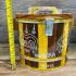 Jumbo Wooden Box Be2558 Catch Money Pot Mass Chant Soton 20Cm Thai Amulet #16976