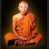 Large Lifelike Wax Art Monk Statue lp Koon Watbanrai Smoking Thai Amulet #16977