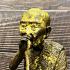 Large Bronze Statue Kalong Yant Wealth Lucky 2pig Boar Be2552 Thai Amulet #16980