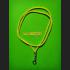 Lotx100 Necklace Nylon Chain 30cm Adjustable 1hook Wear Yellow Thai Amulet 16991