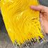 Lotx50 Necklace Nylon String 30cm Adjustable 1hook Wear Yellow Thai Amulet 16992