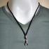 Lotx50 Necklace Nylon Chain 30cm Adjustable 1hook Wear Black Thai Amulet #16993