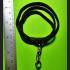 Lotx50 Necklace Nylon Chain 30cm Adjustable 1hook Wear Black Thai Amulet #16993
