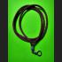 Lot 50pcs Necklace Nylon Chain 30cm Oval Openable Hook Brown Thai Amulet #16995