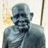 Large Old Bronze Monk Statue Meditation Lp Wean Watdoimaepang Thai Amulet #17005