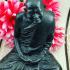 Large Old Bronze Monk Statue Meditation Lp Wean Watdoimaepang Thai Amulet #17005