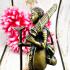 Bronze Statue Sivali Walking Rich Success Saint God WatBangPha Thai Amulet 17016