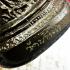 Bronze Statue Luck Rich RubSadej Squat Smoking Be2536 Thai Amulet Lp Koon #17017 Tall 10CM