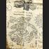 Old Warrior Suit Shirt Fabric Flag Thai Amulet Cloth Lp Klan WatPhaYart #17020