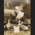 Old Warrior Suit Shirt Fabric Flag Thai Amulet Cloth Lp Klan WatPhaYart #17020