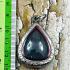 Leklai Naga Eye Tear Stone Magic Lucky Wealth Protection Black Thai Amulet 17032