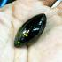 Leklai Nakee Buddha Naga Eye Healing Stone Crtstal Lucky Green Thai Amulet 17039