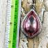 Leklai Nakee Buddha Naga Eye Healing Stone Crtstal Love Pink Thai Amulet #17041