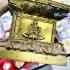 Large Jatukam Magic Statue Rahu King Of Treasure Be2550 Yellow Thai Amulet 17043