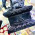 Large Jatukam Deity Bronze Statue Rahu King Of Treasure Be2550 Thai Amulet 17044