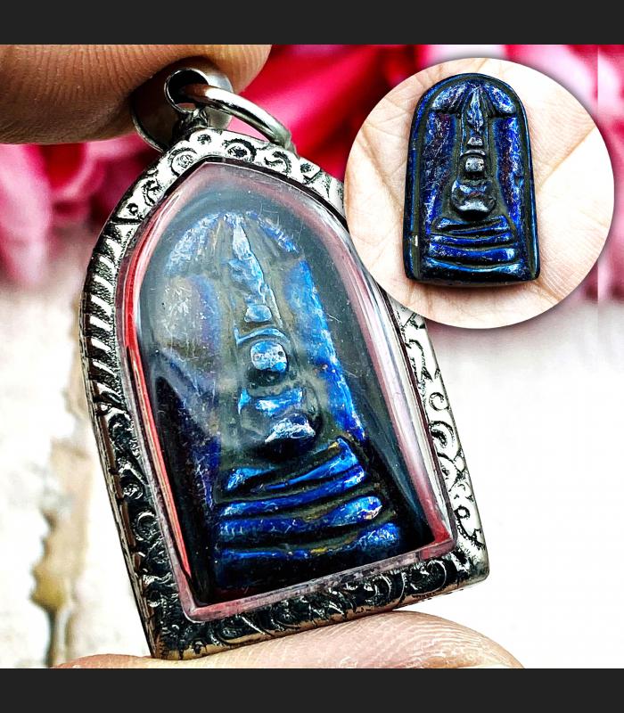 Leklai Mekaphat Buddha Umklum Tewada Lucky Rich Somporn Huan Thai Amulet #17047