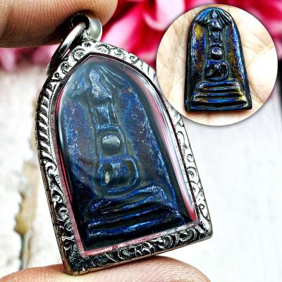 Leklai Mekaphat Buddha Umklum Somporn Huan Rich Teaching World Thai Amulet 17048