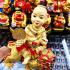 Guman Statue Ride Dragon Gambling Luck Windfall Kb Ariyachart Thai Amulet #17049
