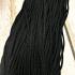 Lot 100pcs Necklace Chain Nylon Lobster Clasp Hook Wear Thai Amulet Black 17052