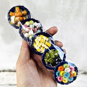 Dollhouse Miniature Sweet Dessert Model Worship Offering Pray Thai Amulet #17057