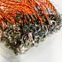 Lot 100pcs Necklace Chain Nylon 30c Lobster Clasp Hook Thai Amulet Rainbow 17060