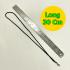 Lot 50pcs Necklace Chain Nylon 30cm Lobster Clasp Hook Thai Amulet Rainbow 17061
