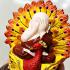 Fine Art Pidta Buddha Closed Eye Kb Ariyachat Peacock Yellow Thai Amulet #17062