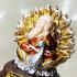 Pidta Closed Eye Buddha Kb Ariyachat Peacock Wealth Rich Gold Thai Amulet #17063